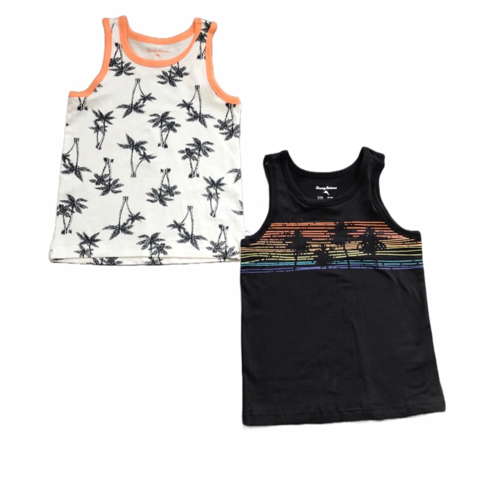 TOMMY BAHAMA BOYS TANKS SIZE 5-6 YEARS OLD